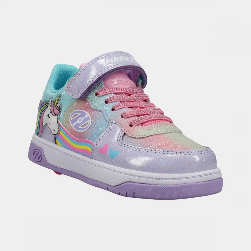 Heelys Rezerve Low X2 - Lavender/Blush/Multi Girls Wheeled Shoe