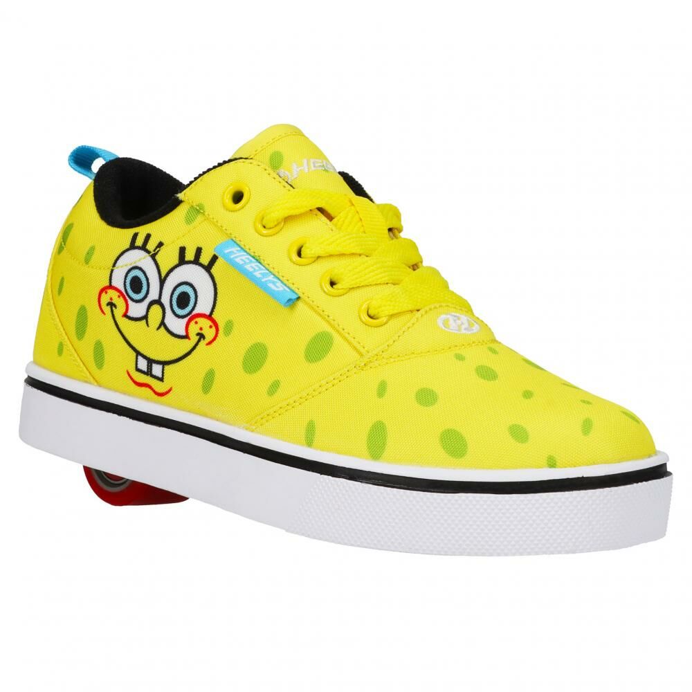 Heelys Girls Pro 20 SpongeBob SquarePants Yellow Black White Multi