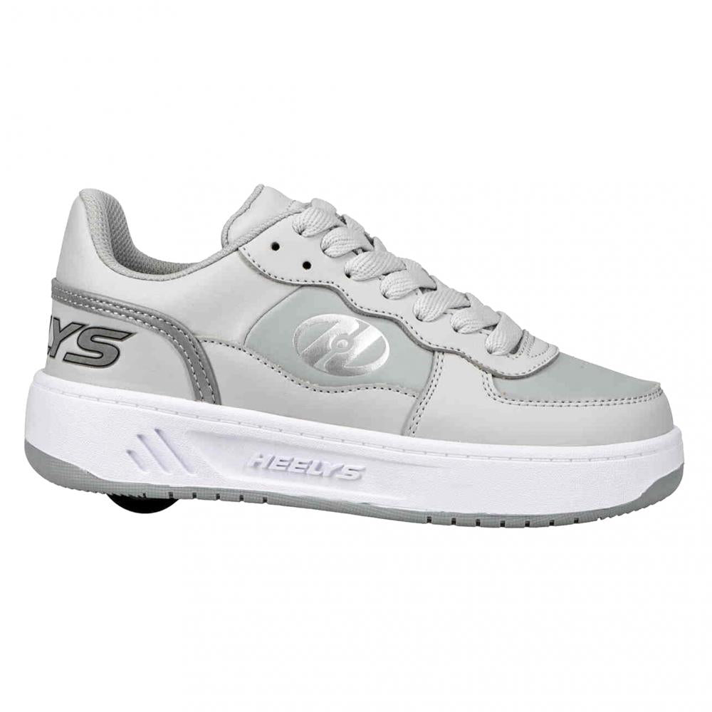 Heelys Rezerve Low - Grey/Grey Kids Wheeled Shoe