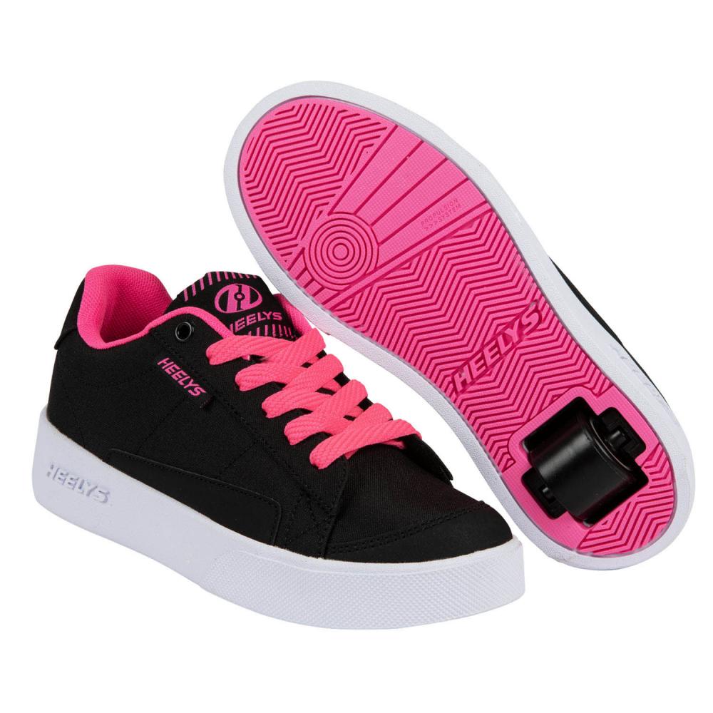 Heelys Girls Digilo Nylon Black Pink