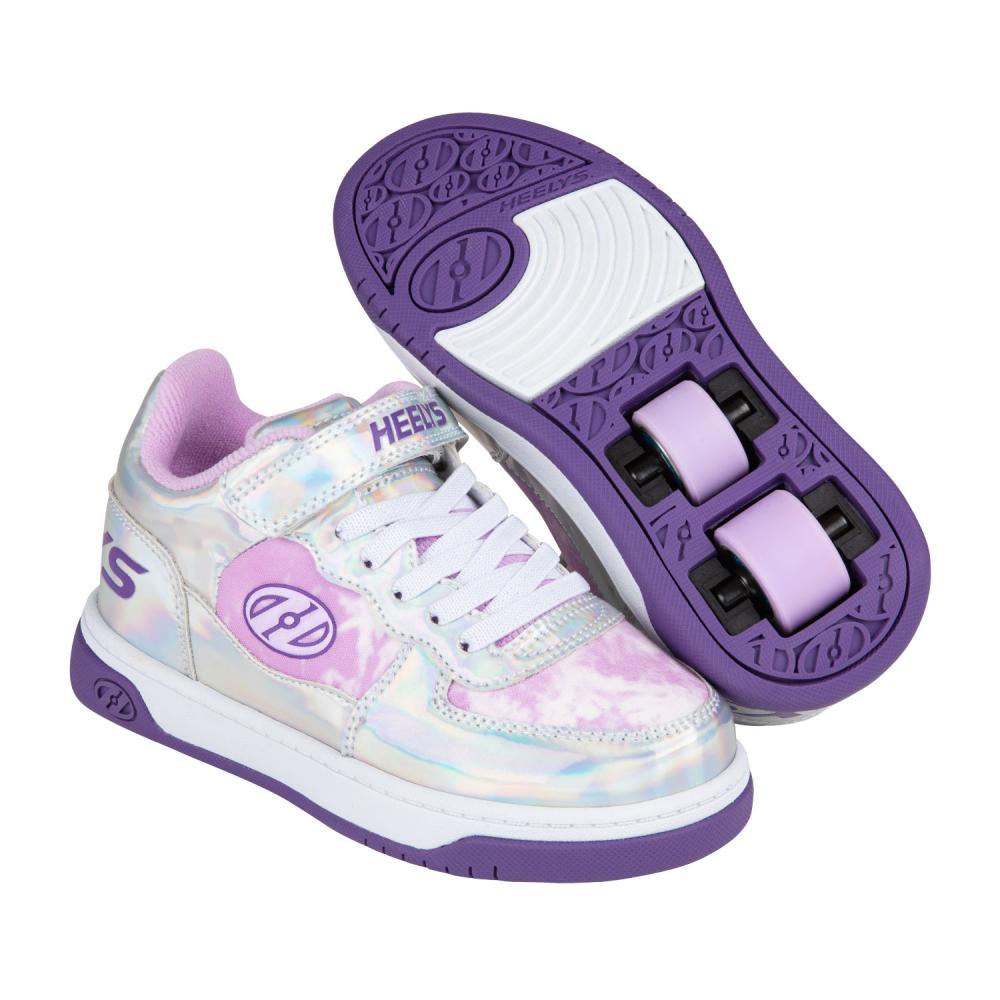 Heelys X2 Rezerve Low X2 Silver Holo / Lavender